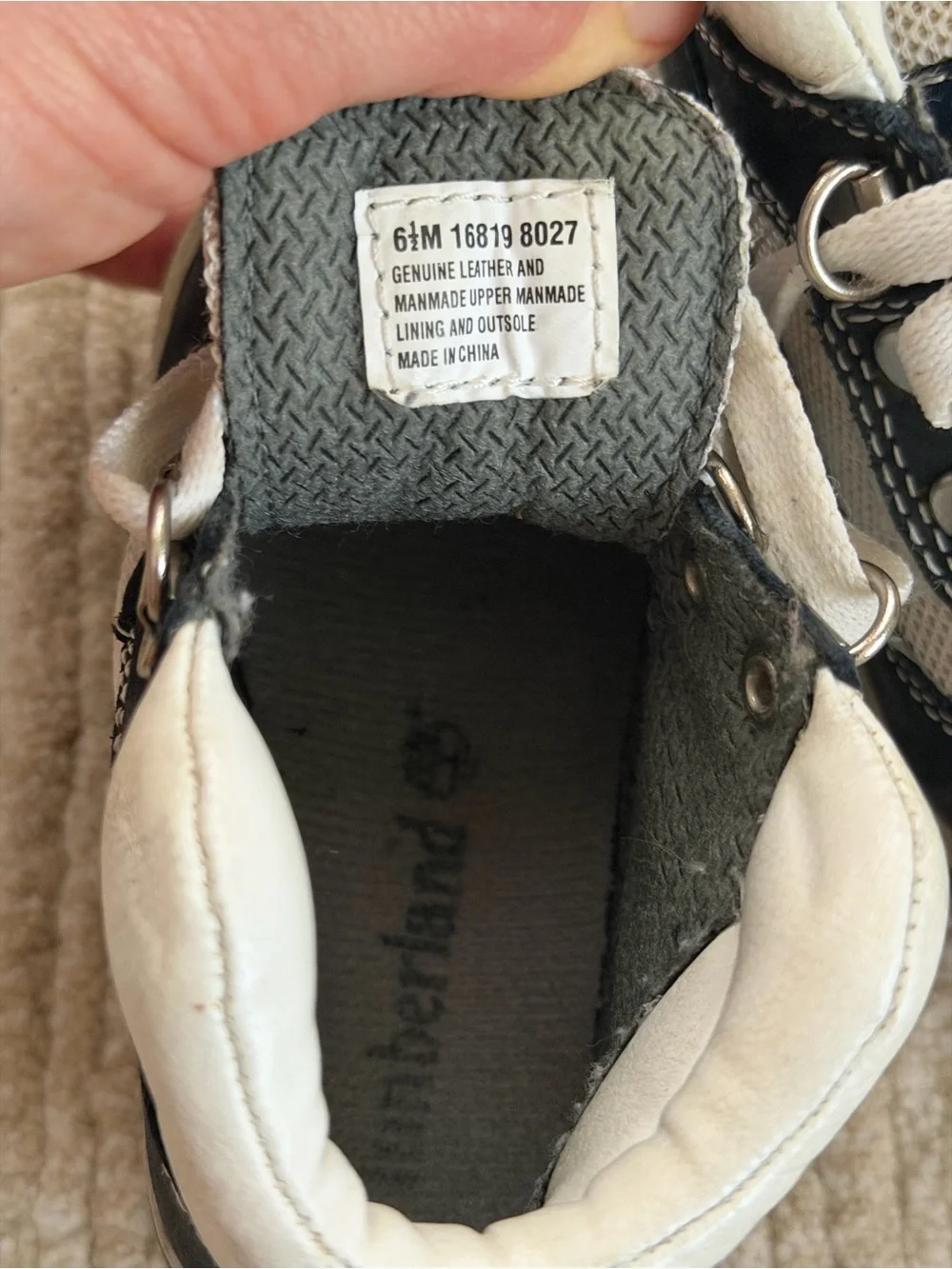 Timberland sturdy real